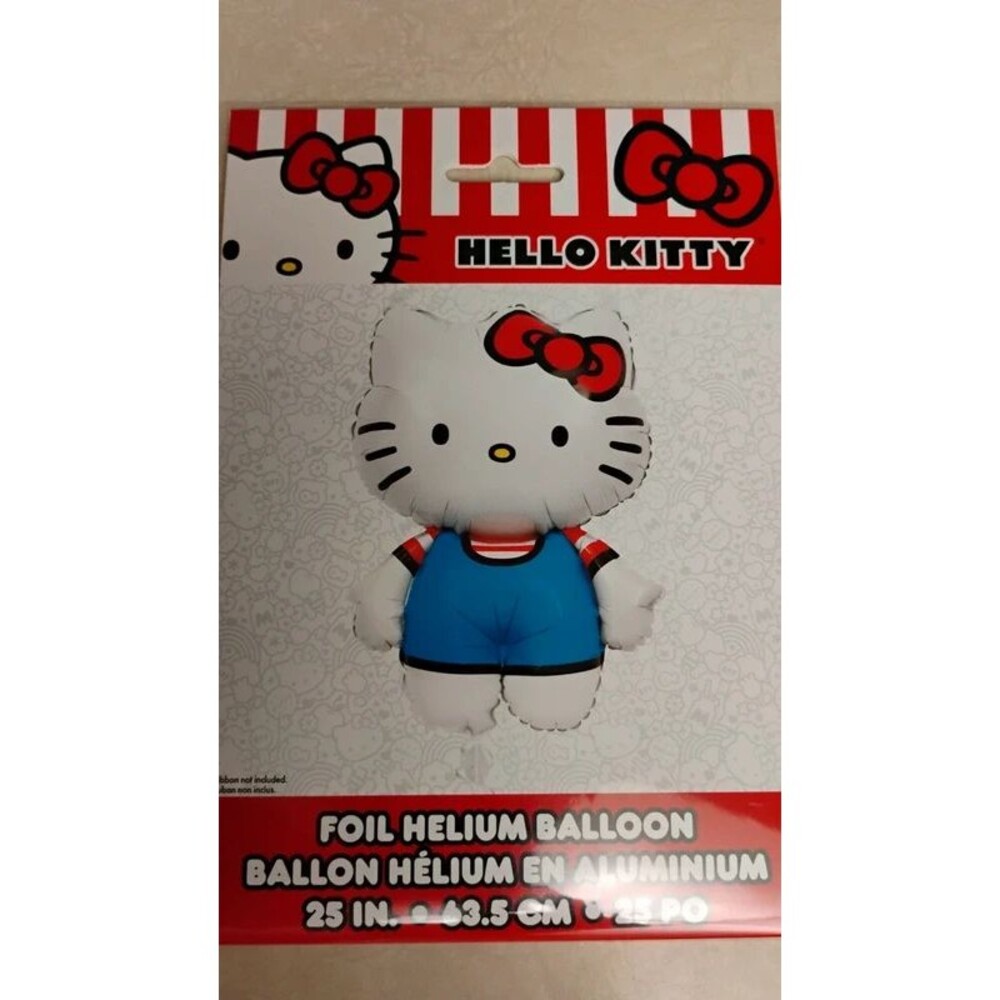 Hello kitty foil helium balloon. You get two balloons for the Price of one bogo